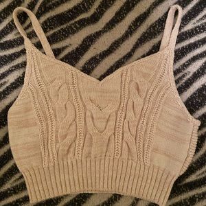 Knitted Crop Top